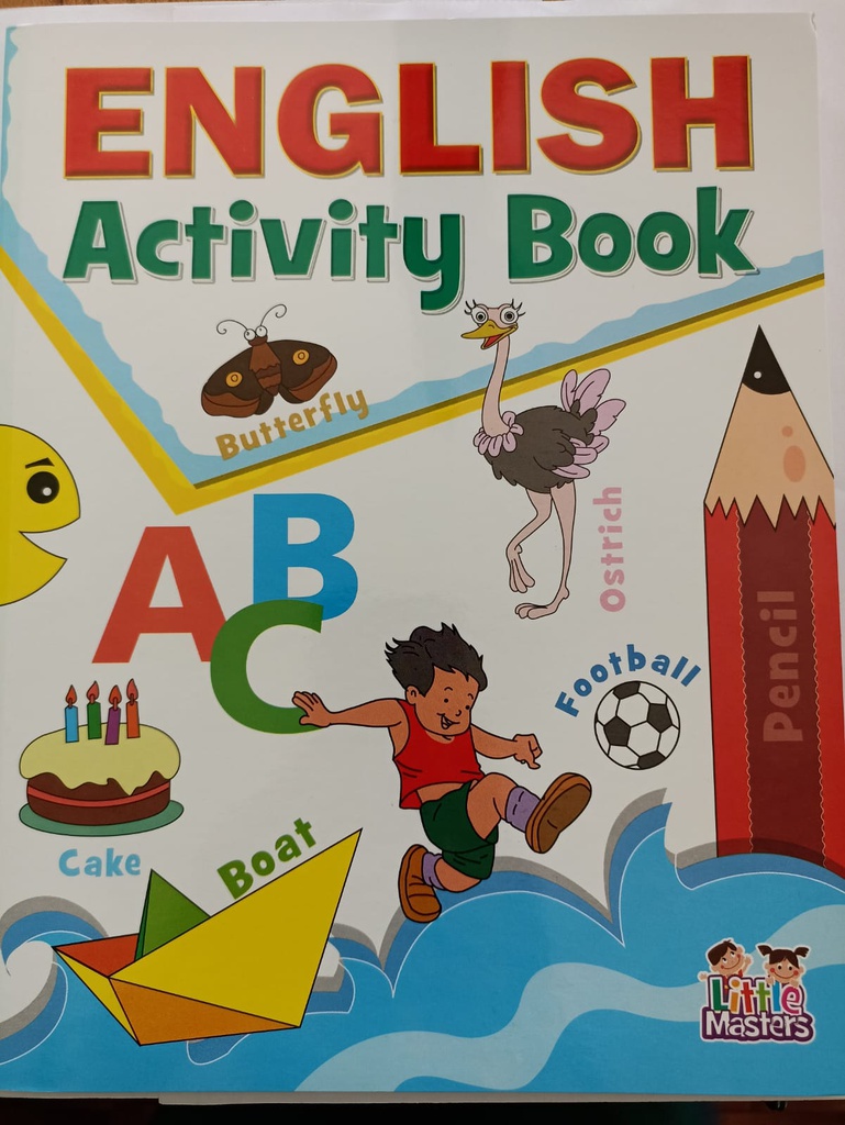 LITTLE MASTERS ENGLISH ACTIVITY BOOK
