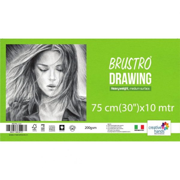 BRUSTRO ARTISTS DRAWING PAD 200GSM A4