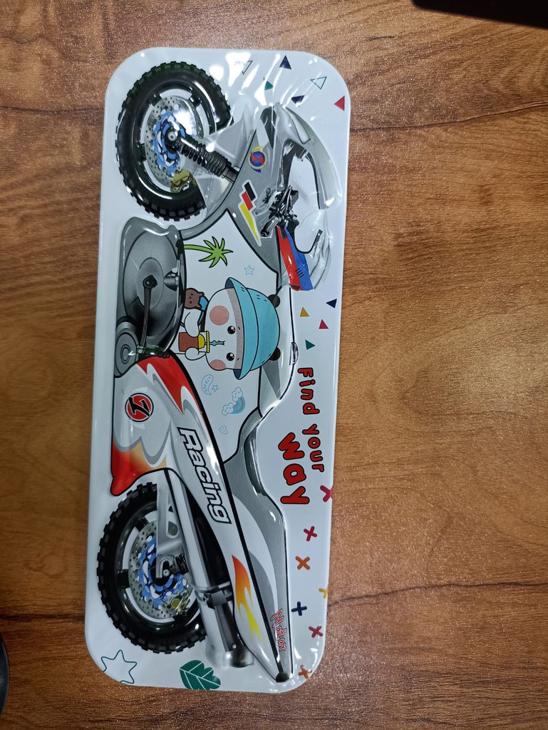 PENCIL BOX RACING WHITE MRP 125