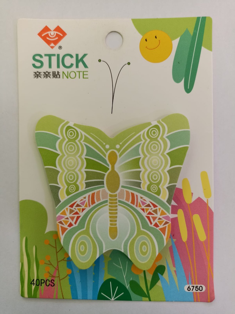 STICK NOTE BUTTERFLY MODEL