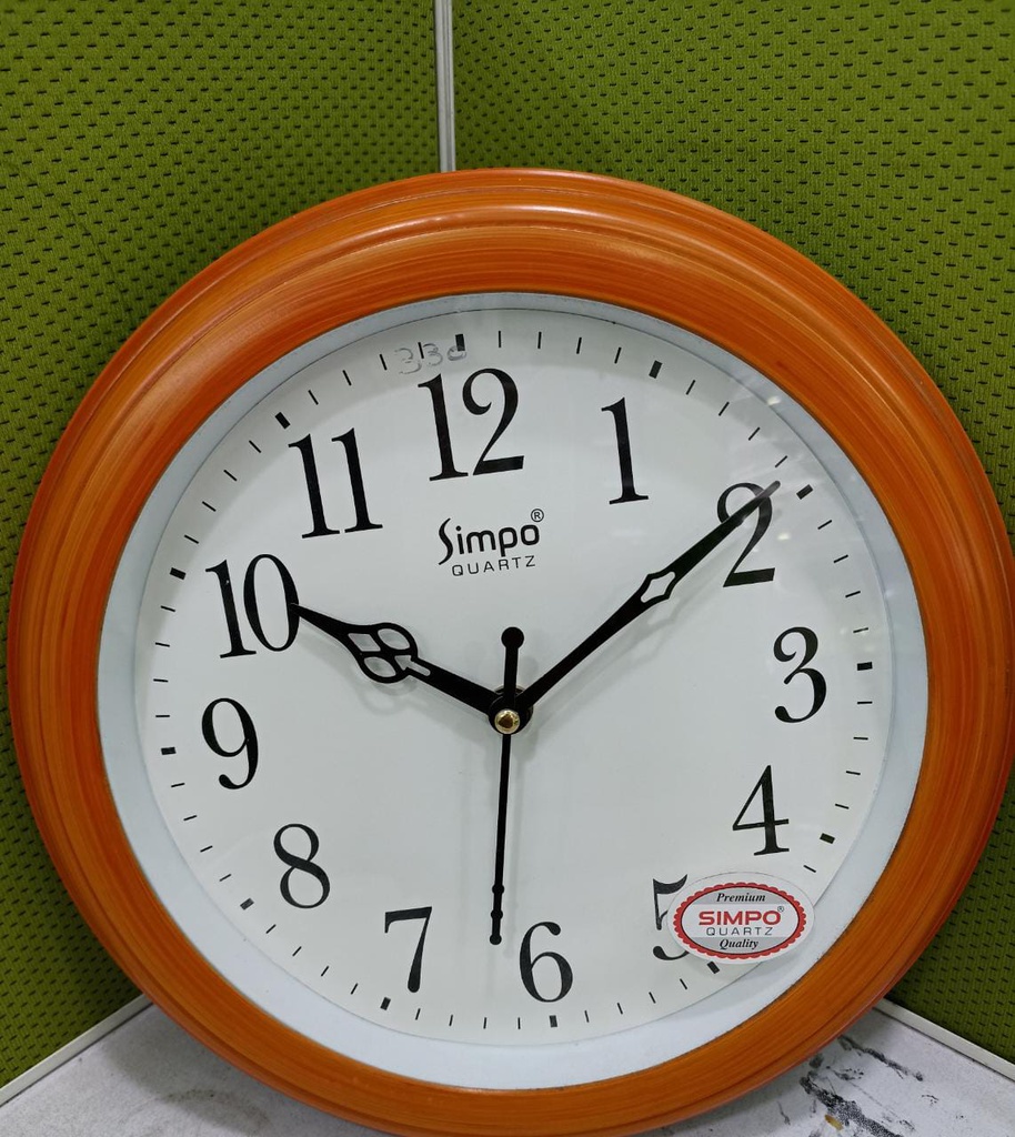 SIMPO QUARTZ CLOCK(Round)