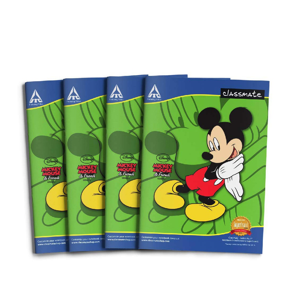 CLASSMATE RULED NOTE BOOK(100pgs) 20MRP