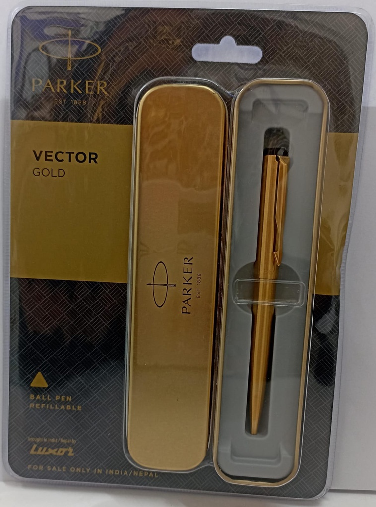 VECTOR GOLDPARKER PEN MRP 800
