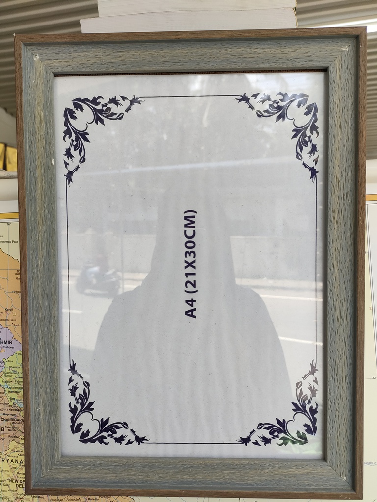A4 1 INCH SPECIAL FRAME ASH COLOR