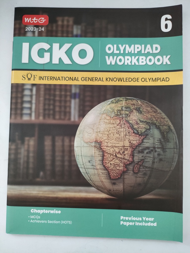 INTERNATIONAL GENERAL KNOWLEDGE OLYIMPIAD IGKO WORKBOOK 6 MTG