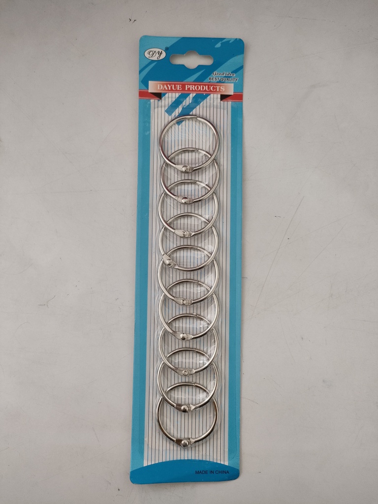 DAYUE BOOK RING 38 MM 9PCS