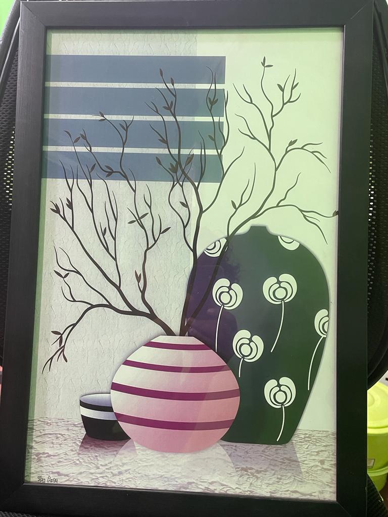FRAME A3 BLACK 1 INCH