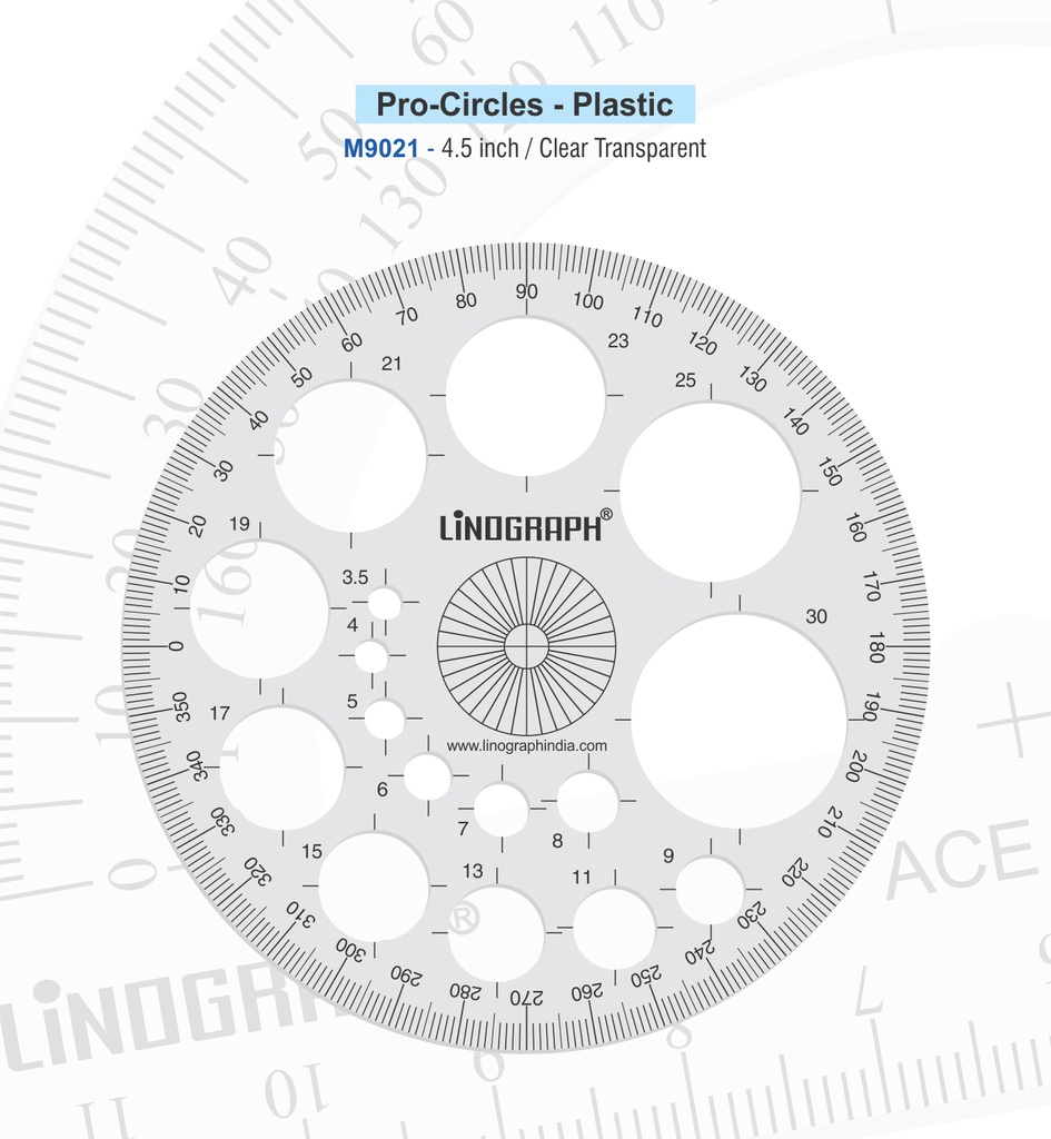 LINOGRAPH PRO CIRCLE 4.5”DIAMETER