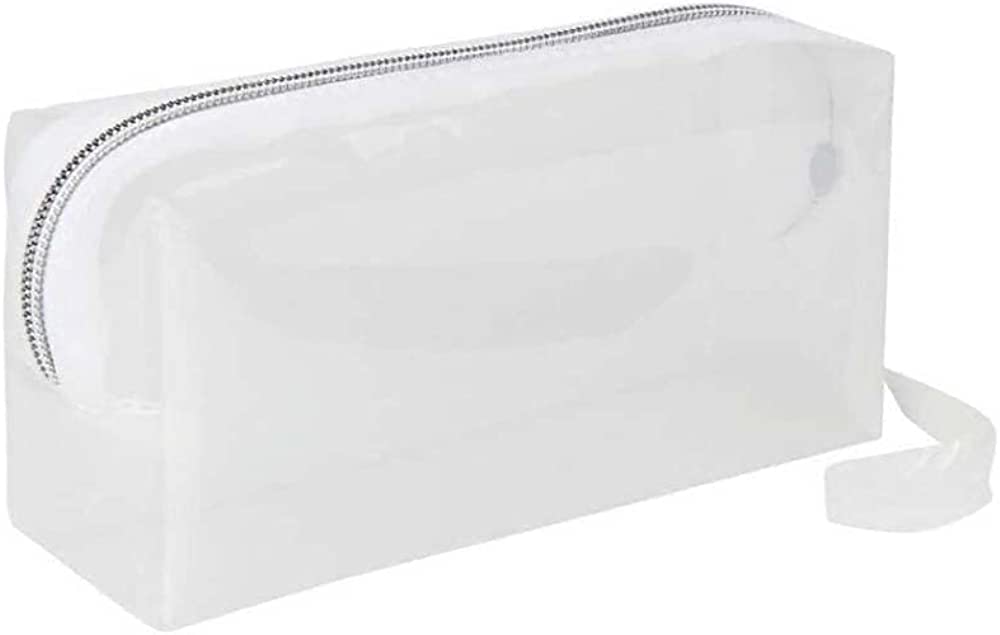 PENCIL POUCH TRANSPARENT MRP50 Rank Holder Stationery World