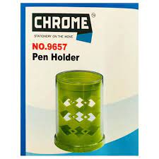 CHROME PEN HOLDER NO 9657