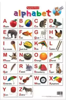 APPLE TREE CHART ALPHABETS FUN