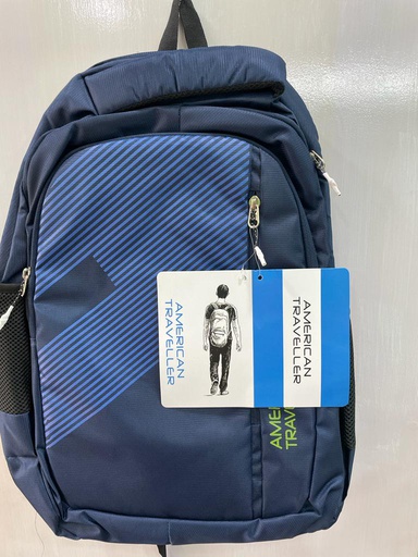 AMERICAN TRAVELLER TRAVEL BAG (BLUESTRIPS)
