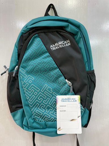 AMERICAN TRAVELLER HIGH SCHOOL BAG (GREEN)