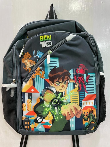 BEN 10 SCHOOL BAG(GRAY)