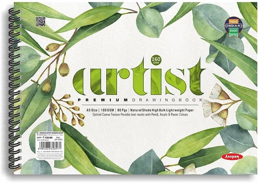 ANUPAM ARTIST DRAWING BOOK 130GSM A4
