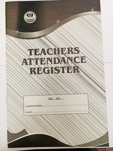 TEACHERS ATTENDANCE REGISTER