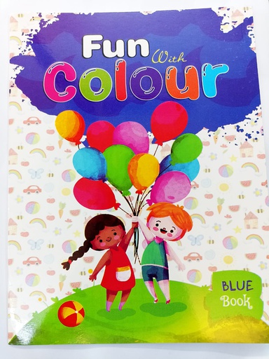 FUN COLOUR BLUE BOOK