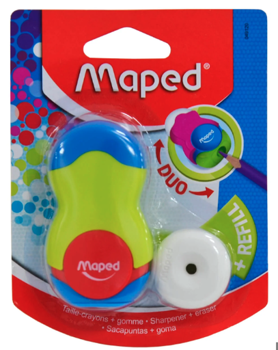 MAPED PENCIL SHARPNER WITH ERASER