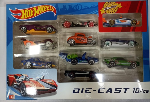 10PCS HOTWEELS