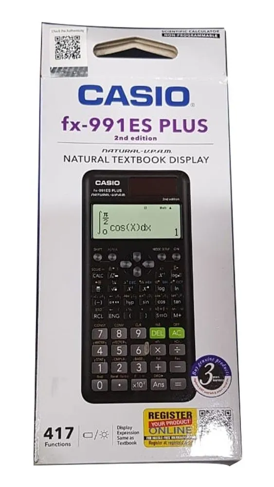 CASIO SCIENTIFIC CALCULATOR FX 991 ES PLUS 2nd EDITION Rank Holder Stationery World