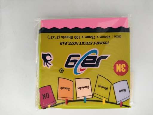 STICK NOTE COLOR 3X3