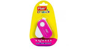 FLAIR SPINNER ERASER 1 PC BLISTER 25 MRP