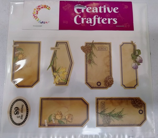 VINTAGE STICKER(CREATIVE CRAFTERS)
