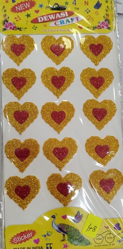 LOVE STICKER 25 MRP