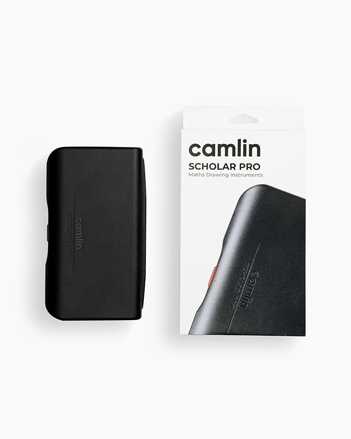Camlin Kokuyo Geometriebox (Scholar) – Komplettset Mit Kompass, Lineal & Geodreieck