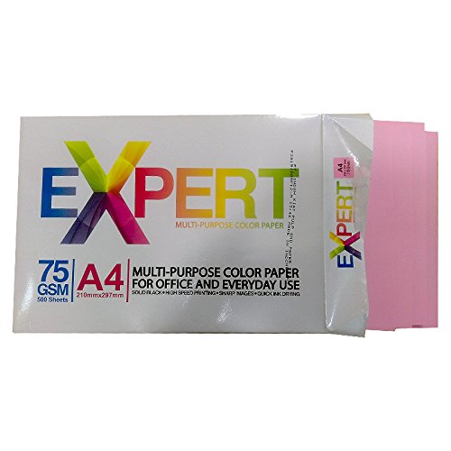 EXPERT A4 MULTI PURPOSE COLOUR PAPER 75GSM SET OF 100