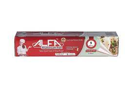 ALFA ALUMINIUM FOIL 9MTR